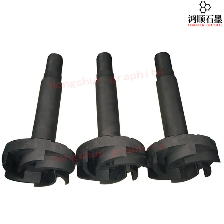 Графітовий ротор із перемішуванням рідини