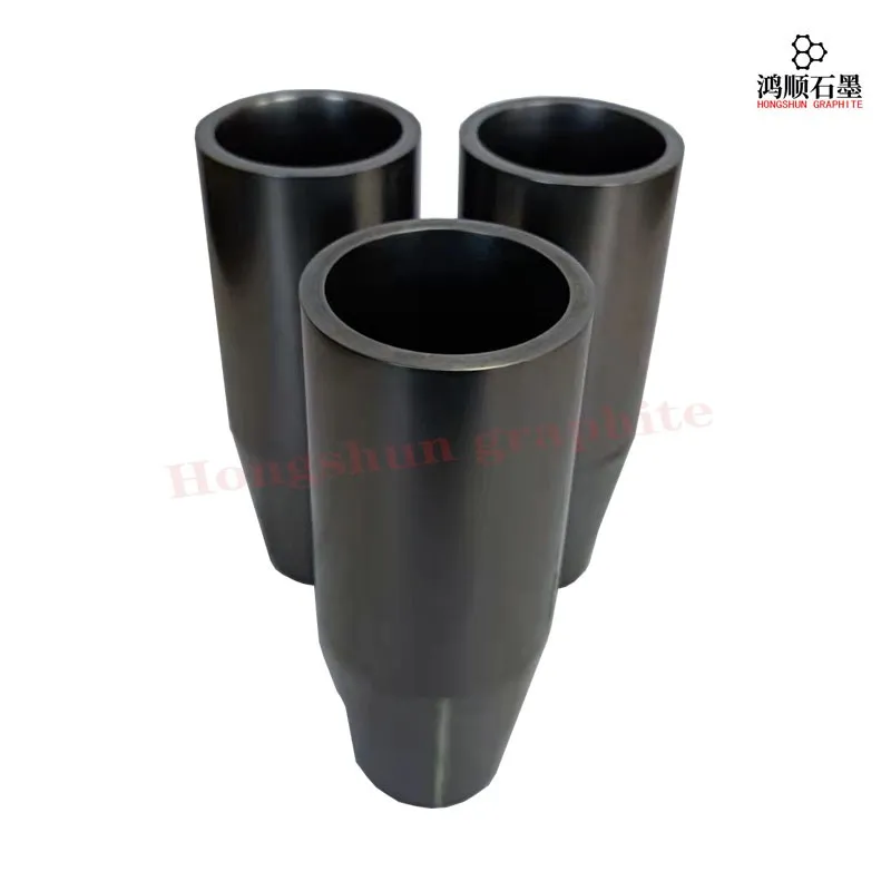 Molten Gold, Silver And Graphite Container